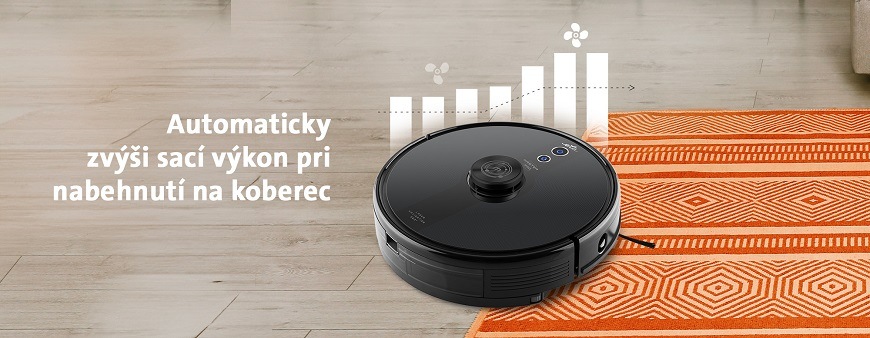 Robotický vysávač ETA Master 2 PRO 6229 90000 čierny Robotický vysavač ETA Master 2 PRO, vlastnosti