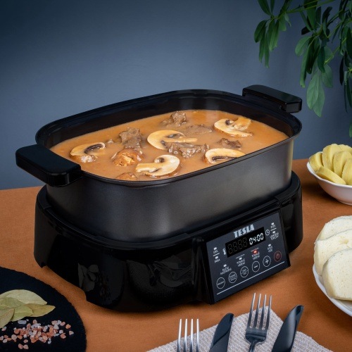 Multifunkčný hrniec Tesla MultiCook MultiCook M90 Grill čierny