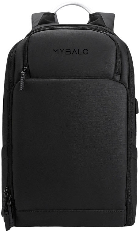 Batoh na notebook MYBALO Terra čierny Batoh MYBALO zobrazenie z prednej strany.