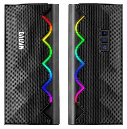 Reproduktory Marvo SG-269, 2.0, 6W čierne