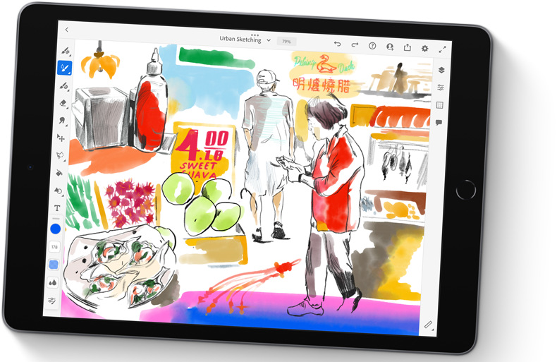 Tablet Apple iPad 10.2 (2021) Wi-Fi + Cellular 64GB - strieborný