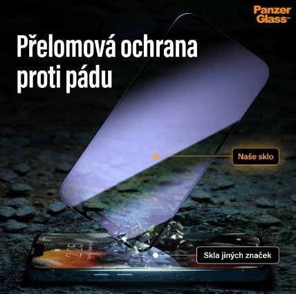 Tvrdené sklo PanzerGlass Edge-to-Edge Antibacterial na Apple iPhone 6/6s/7/8/SE (2020/22) čierne PanzerGlass Edge-to-Edge Antibacterial na Apple iPhone 12/12 Pro, čierna