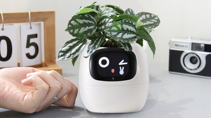 Inteligentný kvetináč Plantsio IVY biely Chytrý kvetináč Plantsio IVY - biela