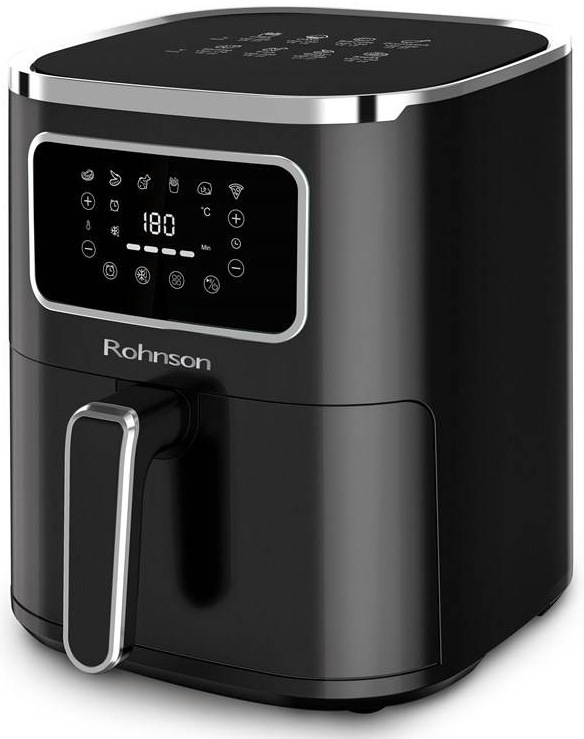 Fritéza teplovzdušná Rohnson R-2802, 5 l čierna