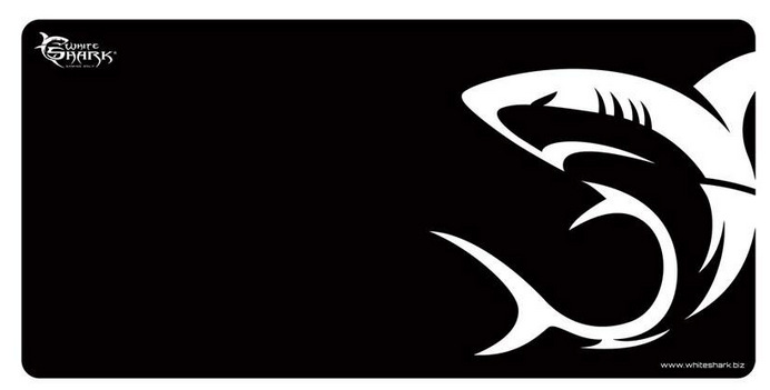 Podložka pod klávesnicu a myš White Shark TMP-SHARK 137,5 × 67,5 cm čierna White Shark TMP-SHARK 137,5 × 67,5 cm (TMP-SHARK) čierna