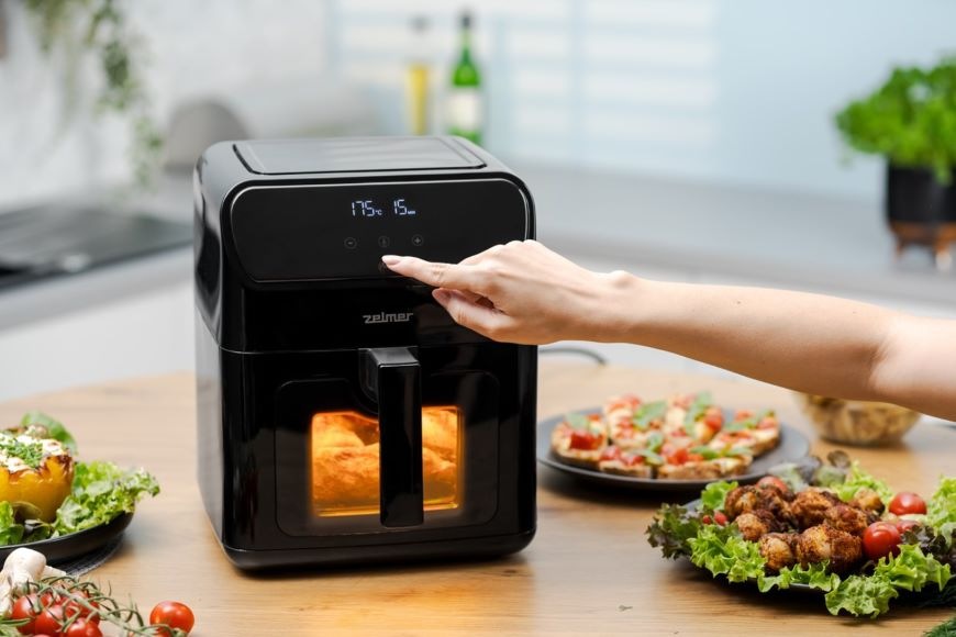 Fritéza teplovzdušná Zelmer ZAF6500 čierna Zelmer ZAF6500