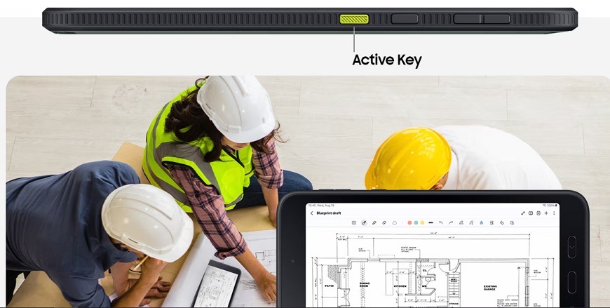 Tablet Samsung Galaxy Tab Active5 5G 6 GB / 128 GB + dotykové pero zelený