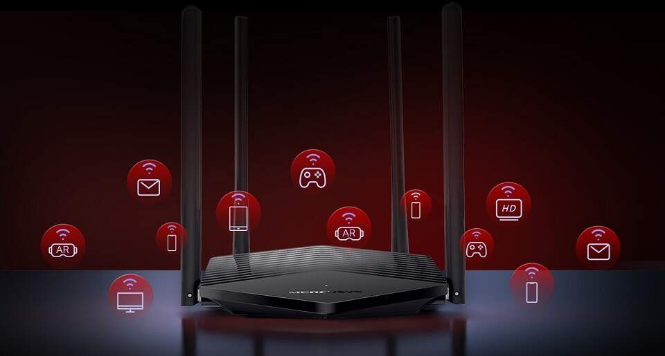 Router Mercusys MR60X čierny