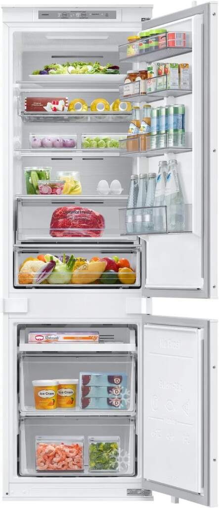 Chladnička s mrazničkou Samsung BRB80F26ADS0EO biele