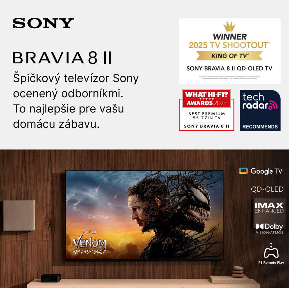 Televízor Sony Bravia 8 MII 65"