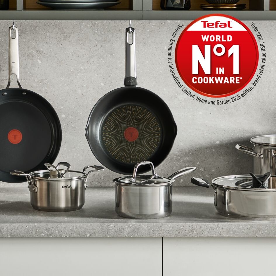 Kastról s pokrievkou Tefal Emotion+ E3067045, 24 cm nerez Prvotriedny riad Tefal
