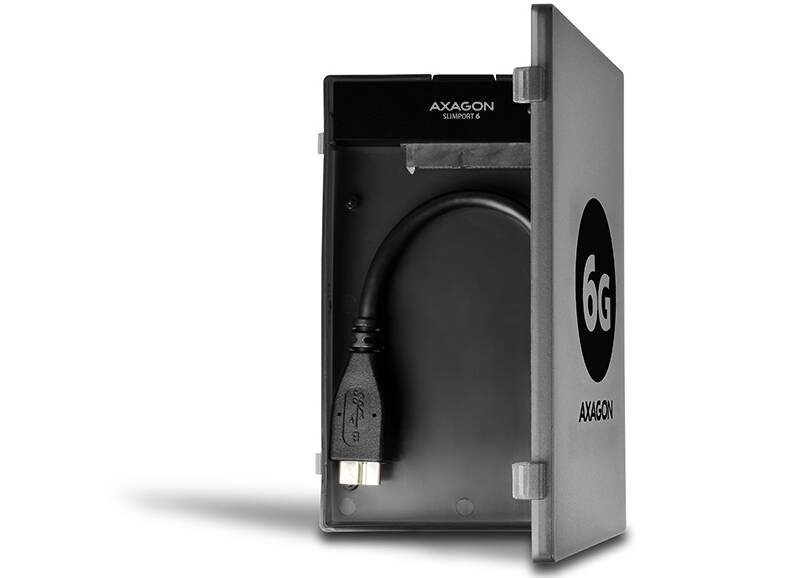Adaptér Axagon USB3.0 - SATA 6G UASP HDD/SSD vr. 2.5" púzdra čierny Adaptér Axagon USB3.0 - SATA 6G UASP HDD/SSD vr. 2.5" púzdra čierny