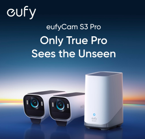 IP kamera Anker Eufy EufyCam S3 Pro 2-Cam Kit - biela