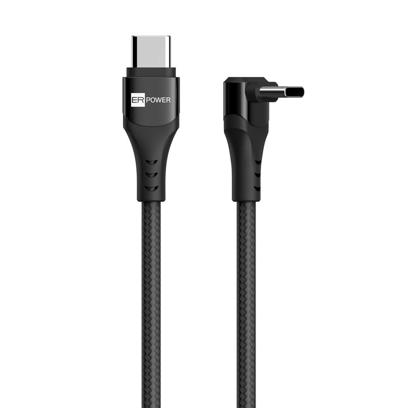 Kábel ERPOWER Simple Cobra USB-C/USB-C, 1,5m čierny