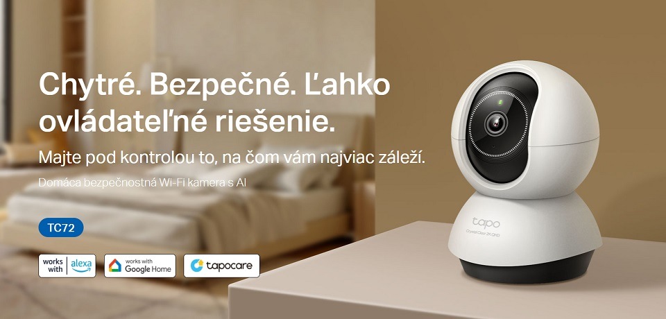 IP kamera TP-Link Tapo TC72 biela