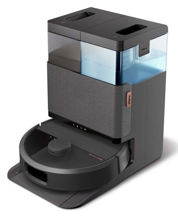 Robotický vysávač iRobot Roomba Plus 505 Combo + AutoWash dock (Black) čierny
