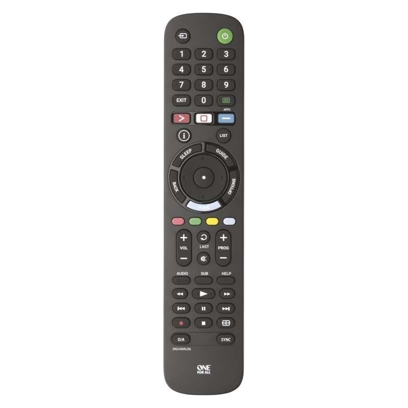 Diaľkový ovládač One For All pre TV Sony čierny