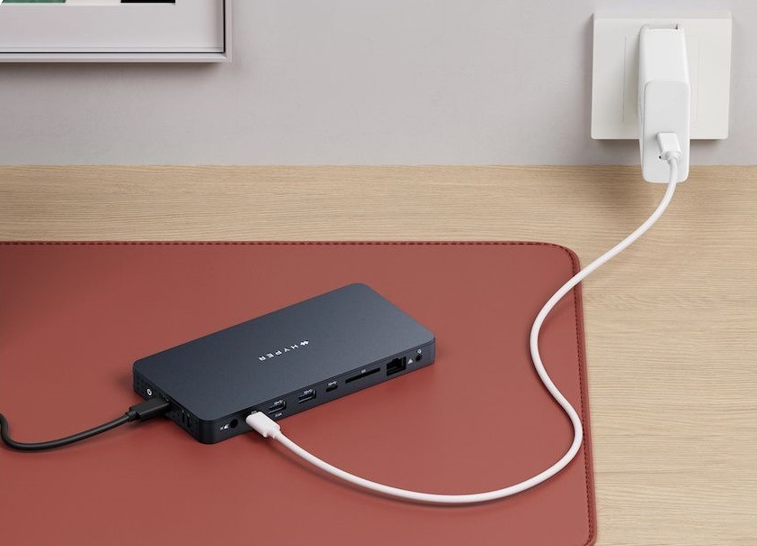 Dokovacia stanica HyperDrive Universal Silicon Motion USB-C 10v1 Dual HDMI Dokovacia stanica HyperDrive Universal Silicon Motion USB-C 10v1 Dual HDMI