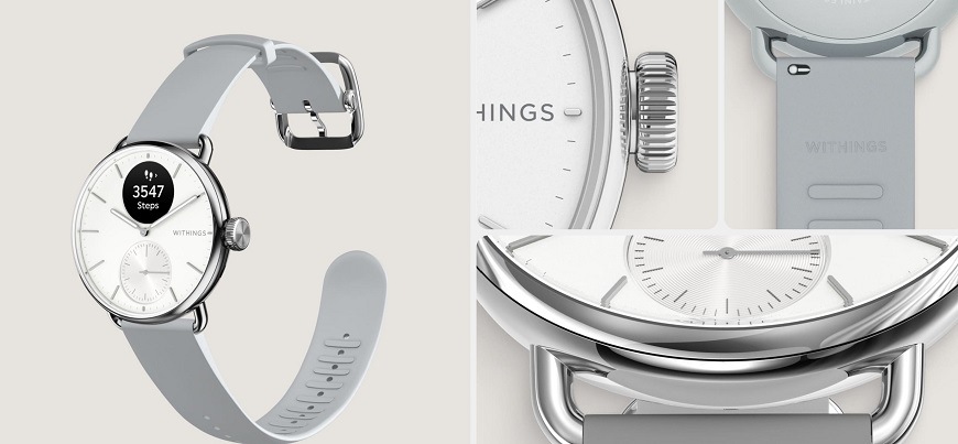 Inteligentné hodinky Withings Scanwatch 2 38 mm biele Inteligentné hodinky Withings Scanwatch 2 38 mm biele