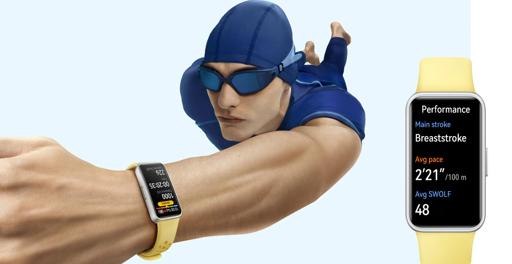 Fitness náramok Huawei Band 9 žltý