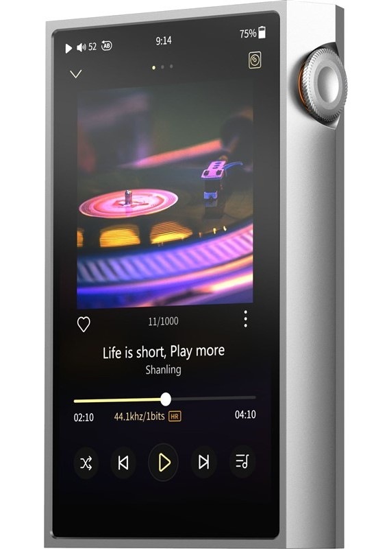 Prenosný digitálny prehrávač Shanling M5 Ultra strieborný
