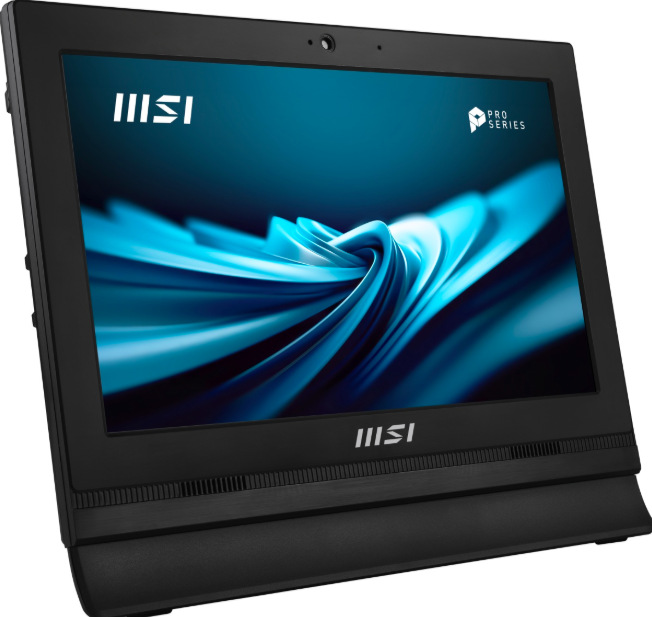 PC all in-one MSI PRO AP162T ADL-04SCZ čierny Dotykový Full HD displej All In One počítača MSI PRO AP162T s antireflexným IPS panelom