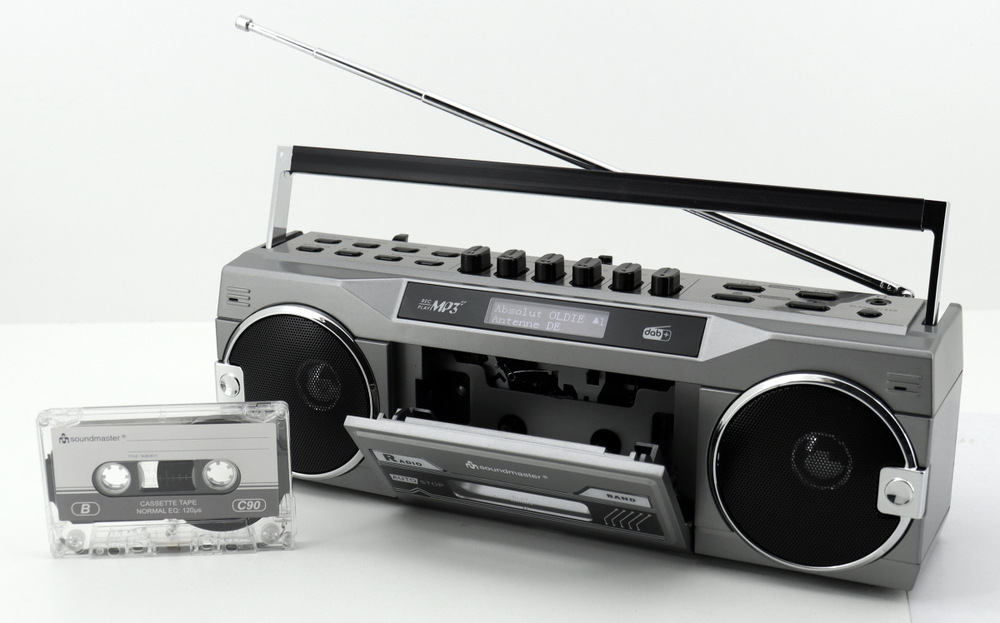 Rádiomagnetofón DAB+ Soundmaster SRR80TI s kazetou