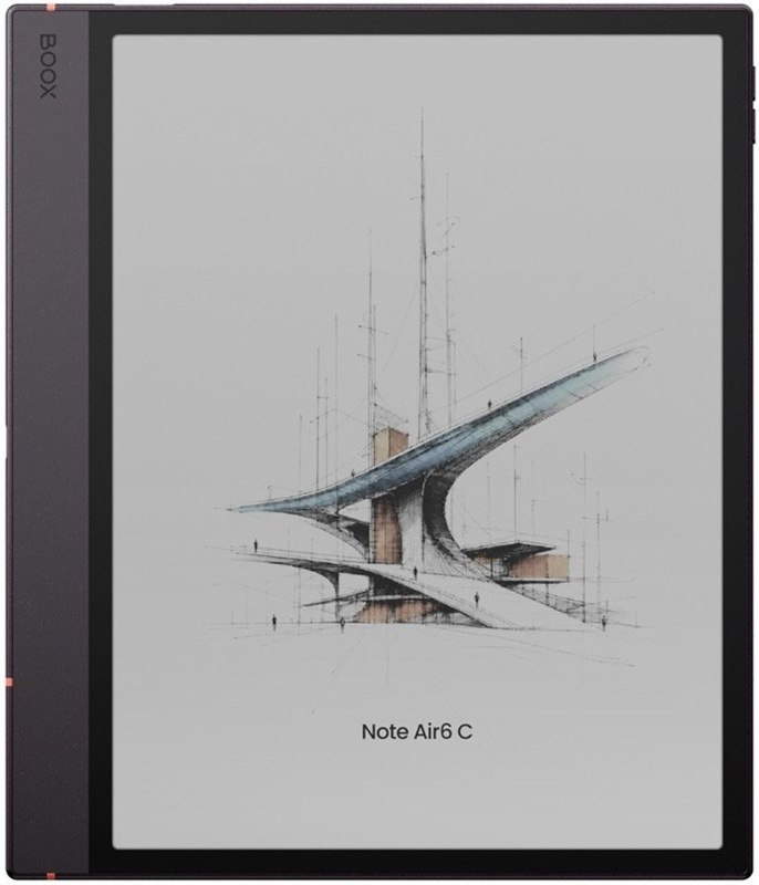 Čítačka e-kníh ONYX BOOX Note Air 6 C v čiernom prevedení.