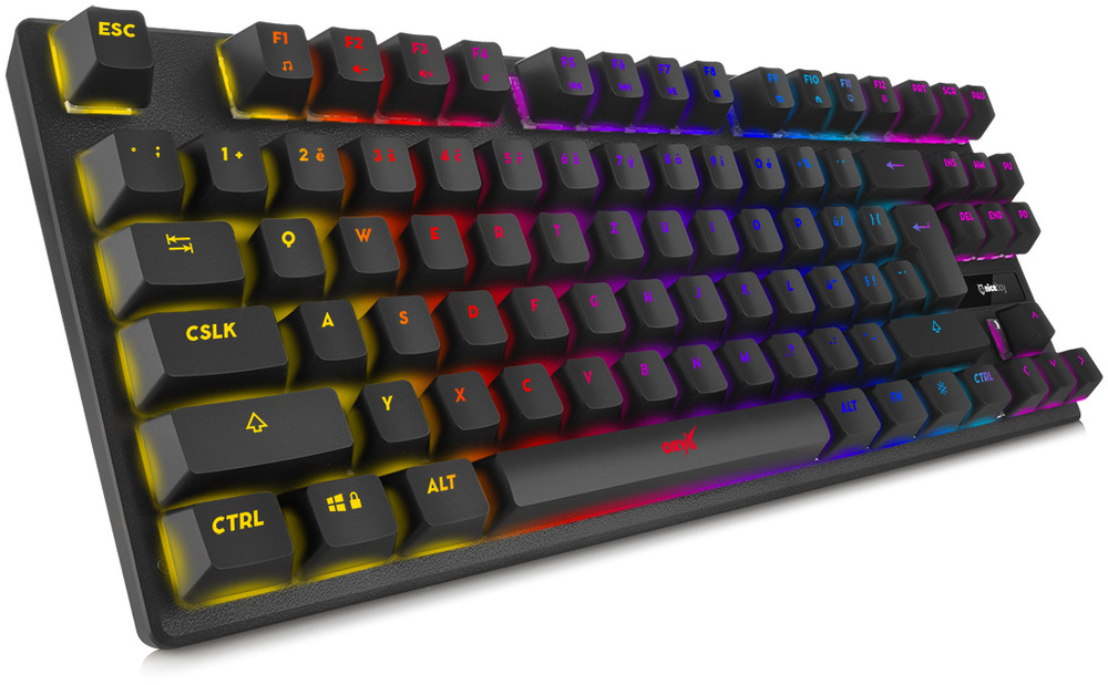 Klávesnica Niceboy ORYX K300X, CZ layout čierna Klávesnica Niceboy ORYX K300X, CZ layout čierna