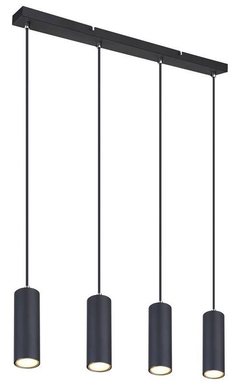 Závesné svietidlo GLOBO Robby, 4xGU10, 35W - čierne