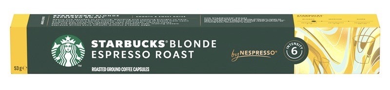 Kapsuly pre espressá Starbucks NC Blonde Espresso Roast (10 ks) Starbucks NC Blonde Espresso Roast