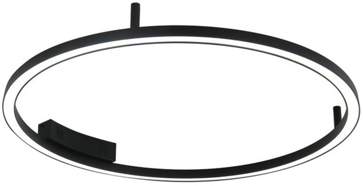 LED stropné svietidlo IMMAX NEO FINO SMART, 80cm 55W 4285lm Zigbee 3,0 s DO, TUYA čierne