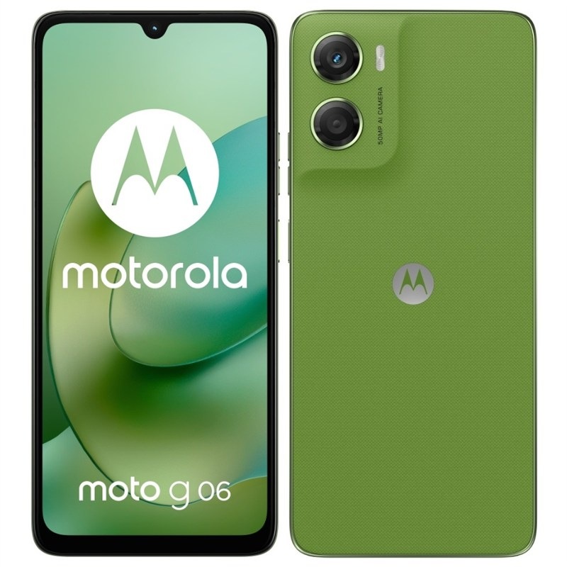 Mobilný telefón Motorola Moto G06 4 GB / 64 GB zelený