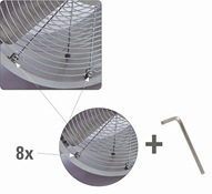 Ventilátor stojanový Stadler Form Q Metal Ventilátor stojanový Stadler Form Q Metal