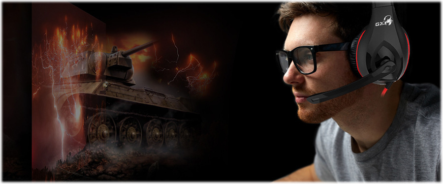 Headset Genius GX Gaming HS-G560 čierny Headset Genius GX Gaming HS-G560 čierny