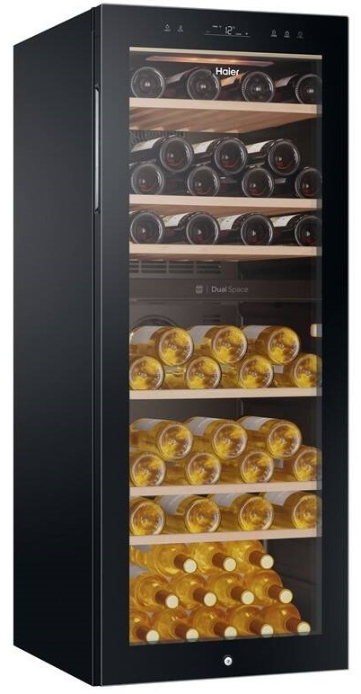 Vínotéka Haier HWS77GDAU1 čierna