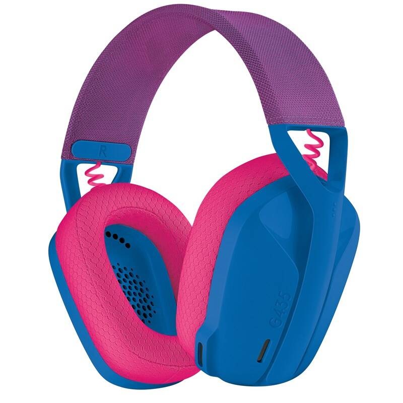 Headset Logitech Gaming G435 Lightspeed modrý