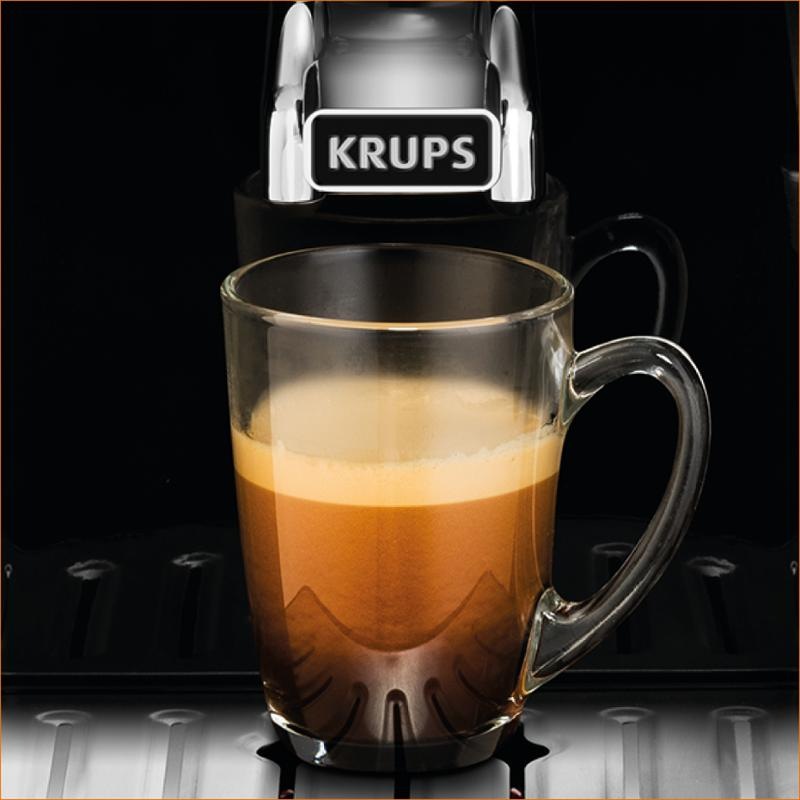 Automatický kávovar Krups Arabica EA811010 čierny