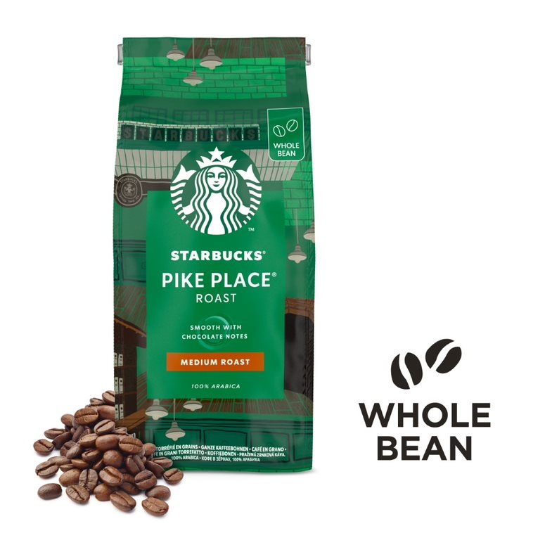 Káva zrnková Starbucks Pike Place Espresso Roast 450 g