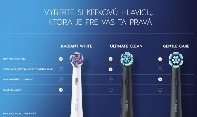 Zubná kefka Oral-B IO3 Zubná kefka Oral-B IO3