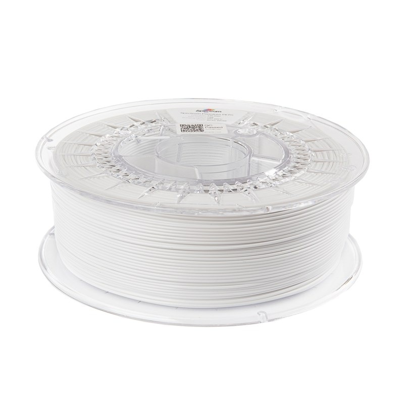 Filament Spectrum Premium PET-G 1,75 mm 1 kg, biela