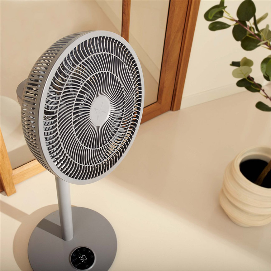 Ventilátor stojanový Duux DXCF74 Whisper Flex 2 Smart Grey sivý Ventilátor stojanový Duux DXCF74 Whisper Flex 2 Smart Grey