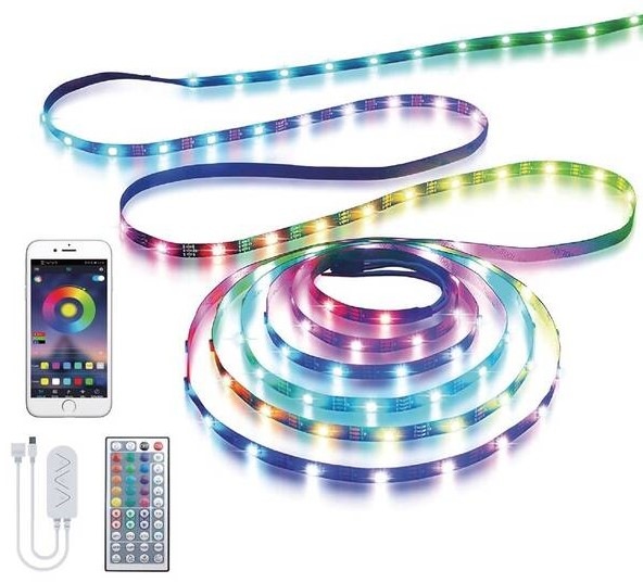 LED pásik WG 16, s ovládačom, Bluetooth, 2x5 m