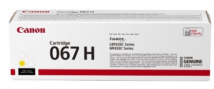Toner Canon 067 H Y, 2350 strán žltý