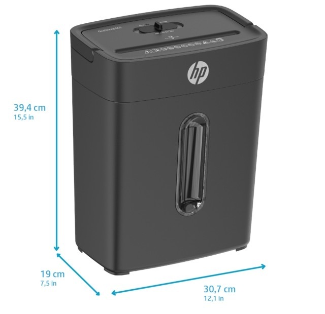 Skartovač HP OneShred 6CC ponúka kapacitu koša 14 litrov