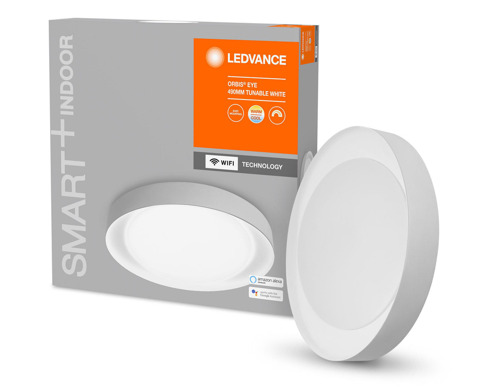 LEDVANCE SMART+ Orbis Tunable White Eye 490, šedá