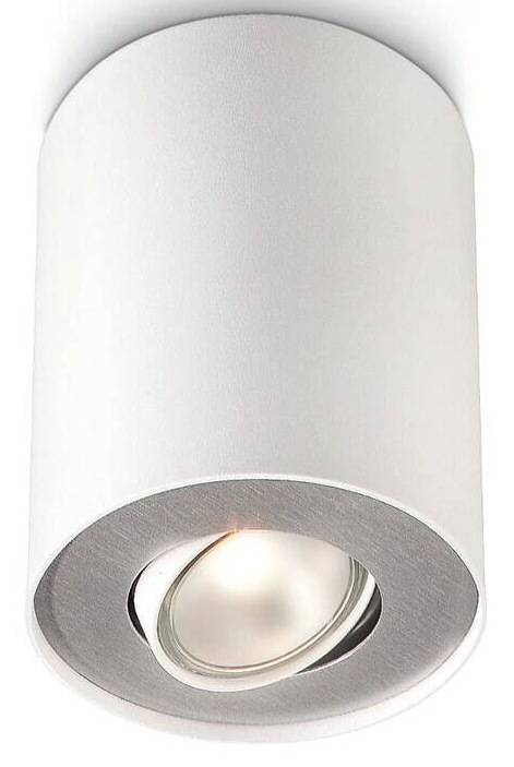 Bodové svietidlo Philips Pillar Single, GU10 biele