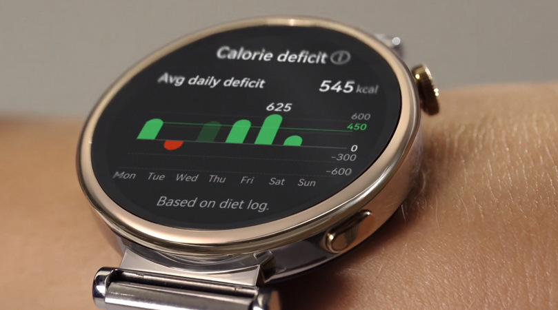 Inteligentné hodinky Huawei Watch GT 4 46 mm - Silver + Green Strap