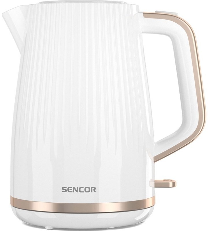 Varná kanvica Sencor SWK 7510WH v bielej farbe s objemom 1,7 l