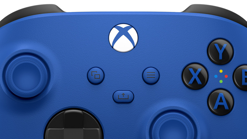 Bezdrôtový ovládač Microsoft Xbox Series modrý Xbox Series Wireless Controller – White
